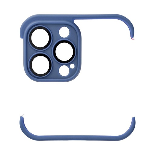 Apple iPhone 13 Pro Max Mini Bumpers puzdro s ochranou kamery (Modrý)