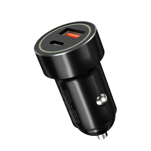 XO CC32 Do auta nabíjačka, 20W, QC3.0, PD3.0 výstup čierny