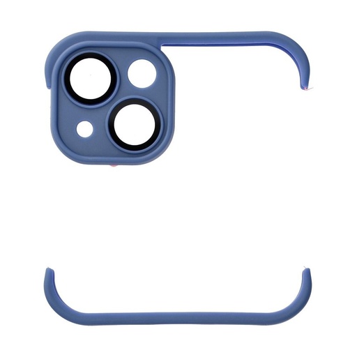 Apple iPhone 13, Mini Bumpers puzdro s ochranou kamery (Modrý)