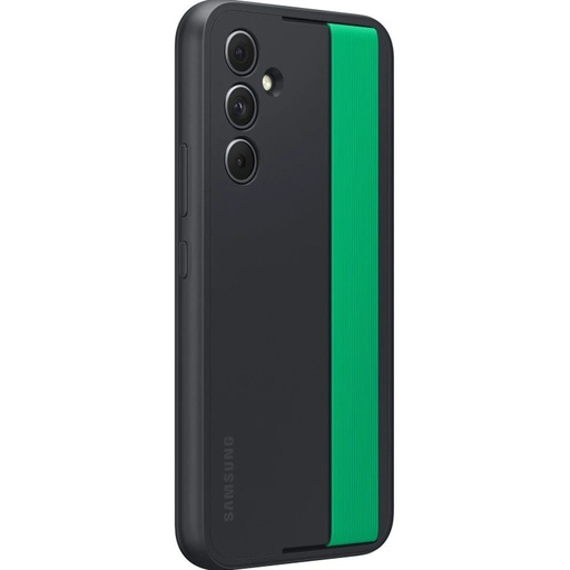 Samsung Galaxy A54 5G Slim Strap puzdro s popruhom (Čierny)