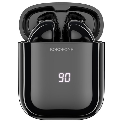 Borofone BE37 bezdrôtový headset, BT V5.0, LED indikátor stavu, čierny