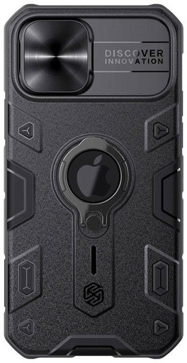 Apple iPhone 12 / iPhone 12 Pro Nillkin CamShield Armor zadný kryt (Čierny)