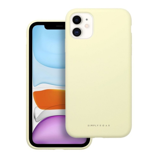 Apple iPhone 11 Roar Cloud Skin zadný kryt (svetlý žltý)