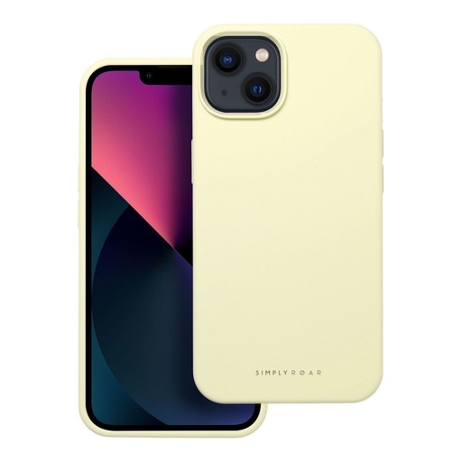 Apple iPhone 13 Roar Cloud Skin zadný kryt (svetlý žltý)
