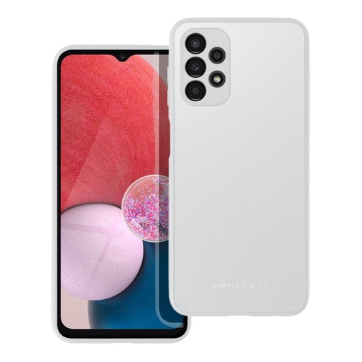Samsung Galaxy A13 4G Roar matný sklo zadný kryt (Sivý)
