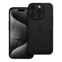 Apple iPhone 15 Pro Breezy lyukacsos műanyag hátlap tok (Fekete)