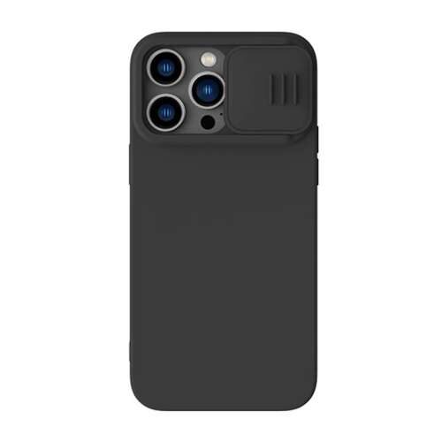 Apple iPhone 15 Pro Nillkin Silky zadný kryt (Čierny)