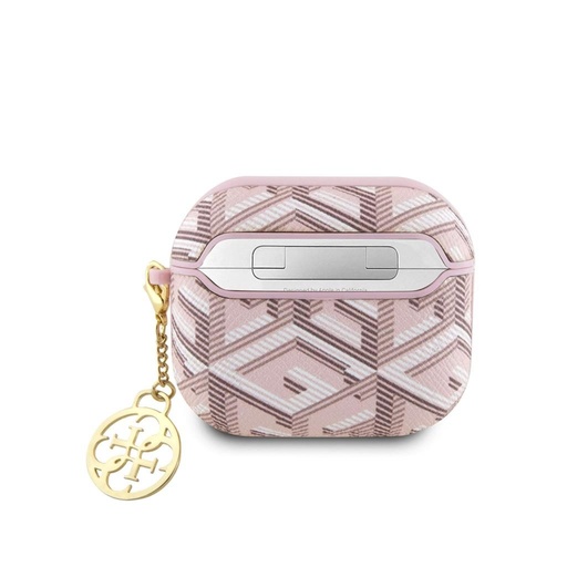 Guess PU G Cube Charm puzdro AirPods 3 (Ružový) - GUA3PGCE4CP