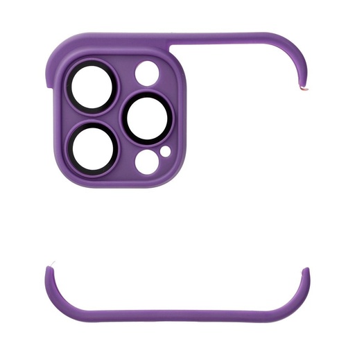 Apple iPhone 13 Pro Max Mini Bumpers puzdro s ochranou kamery (Tmavofialový)