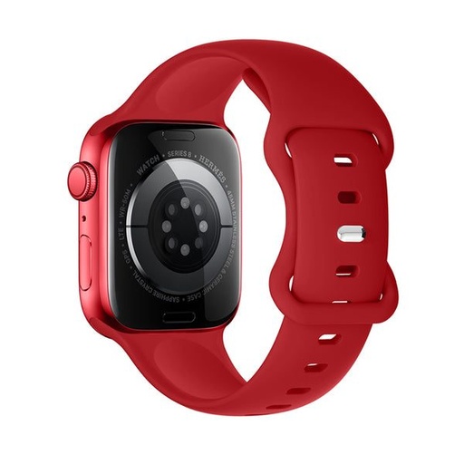 Apple Watch 38mm / Watch 40mm / Watch 41mm HOCO WA15 solid remienok červený
