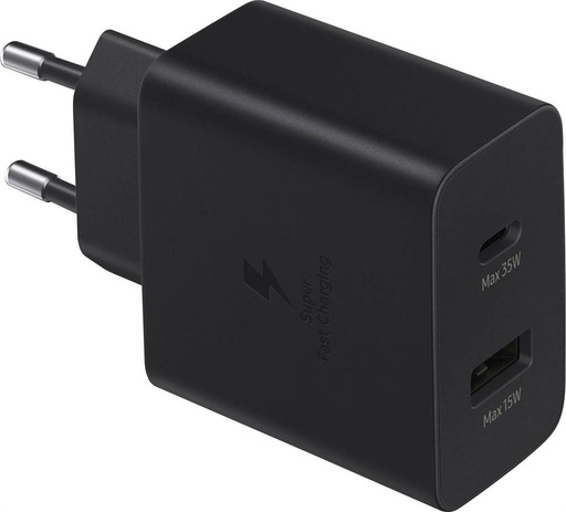 Samsung sieťový rýchlonabíjačka 35W QC PD (Čierny)