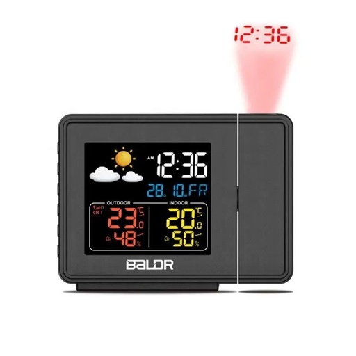 Weather Station B0367 čierny