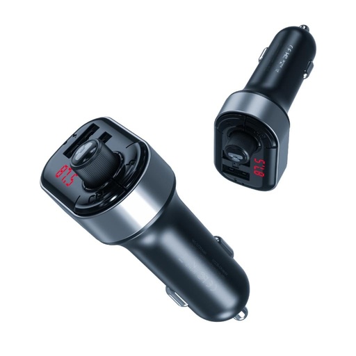 XO BCC10 FM transmitter rýchlonabíjačka s funkciou čierny