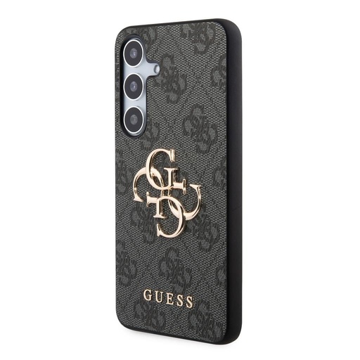 Samsung Galaxy S24+ Guess PU 4G Metal Logo puzdro (Sivý) - GUHCS24M4GMGGR