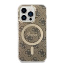 Apple iPhone 14 Pro Guess 4G IML MagSafe tok (Barna) - GUHMP14LH4STW