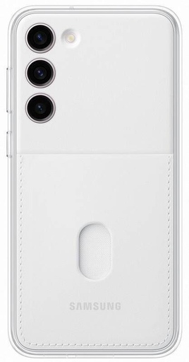 Samsung Galaxy S23+ Frame puzdro (Biely)