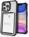 Apple iPhone 12 Pro Max MOLAN CANO HN7 strapabíró hátlap tok kártyatartóval (Fekete)