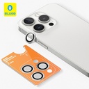 Apple iPhone 15 Pro Max BLUEO metal frame kamera védő szürke