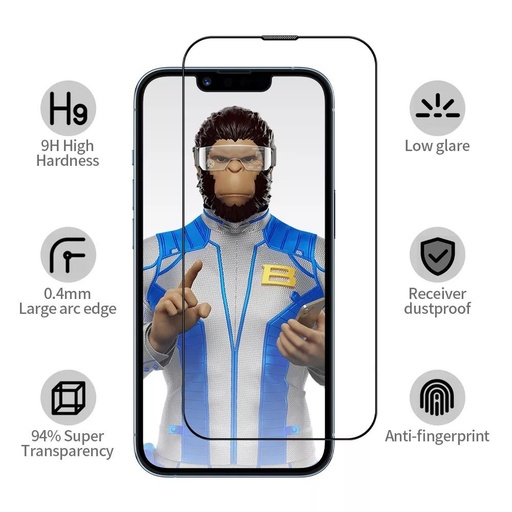 Apple iPhone 15 Pro BLUEO Ultra priehľadný antireflexný prémiový ochranné sklo priehľadný