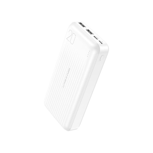 XO PB302 power bank 20000 mAh (Biely) – digitálny displej