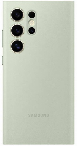 Samsung Galaxy S24 Ultra Smart View knižkové puzdro (Zelený)