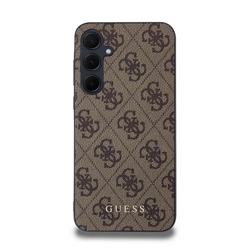 Samsung Galaxy A35 5G Guess 4G puzdro (Hnedý) - GUOHCSA35G4GFBR