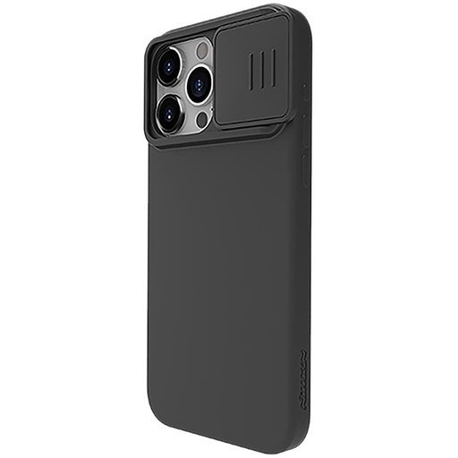 Apple iPhone 15 Pro Nillkin Silky MagSafe zadný kryt (Čierny)