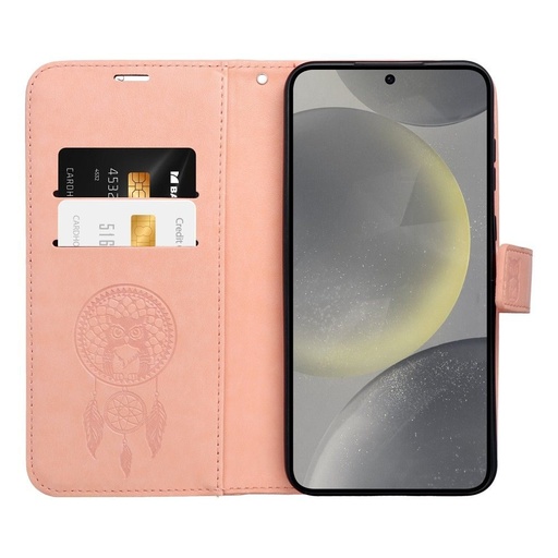 Samsung Galaxy A16 4G / Galaxy A16 5G Forcell MEZZO otváracie puzdro (Broskyňový)