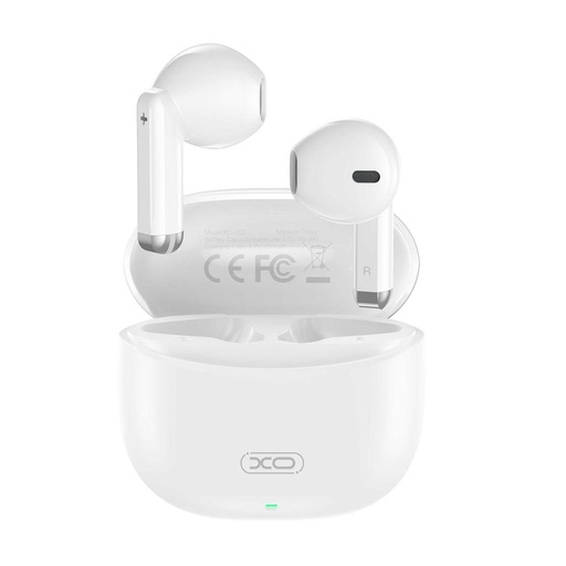 XO X33 bezdrôtový Bluetooth headset (Biely)