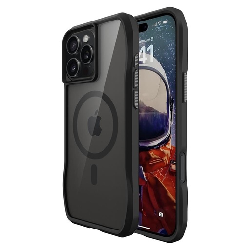 Apple iPhone 16 Pro Max TOKO Octagon magsafe zadný kryt (Čierny)