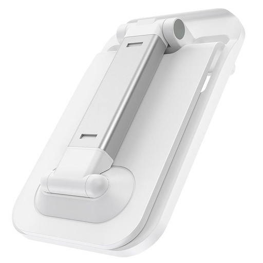 Borofone BH27 stolový telefón a držiak na tablet stojan, 4.7"-7", biely