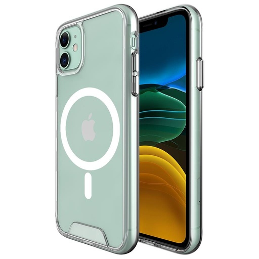 Apple iPhone 11 TOKO Space magsafe zadný kryt (Priehľadný)