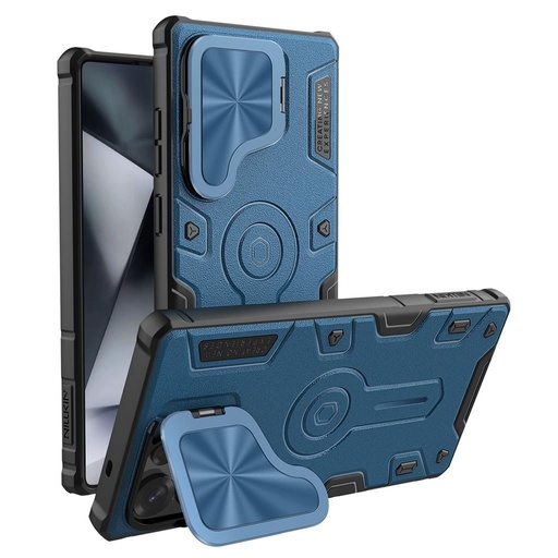 Samsung Galaxy S25 Ultra Nillkin CamShield Armor Prop MagSafe zadný kryt (Modrý)