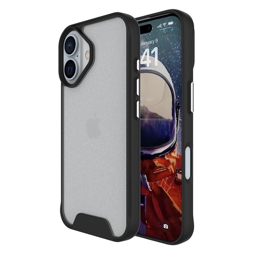 Apple iPhone 16 TOKO Silk zadný kryt (Čierny)