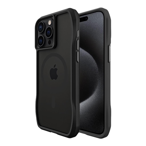 Apple iPhone 15 Pro TOKO Octagon magsafe zadný kryt (Čierny)