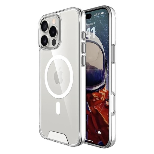 Apple iPhone 16 Pro Max TOKO Space magsafe zadný kryt (Priehľadný)
