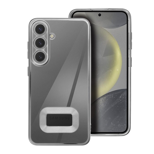 Samsung Galaxy A16 4G / Galaxy A16 5G GLAM silikónový zadný kryt (Strieborný)