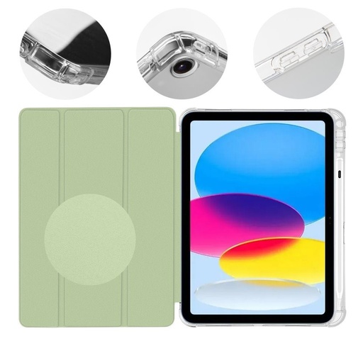 Apple iPad 10.9 OBAL:ME MistyTab tablet puzdro (Svetlozelený)