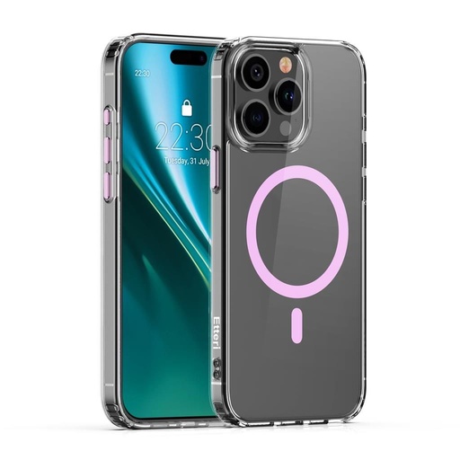 Apple iPhone 14 Pro Etteri Color magsafe zadný kryt (Ružový)