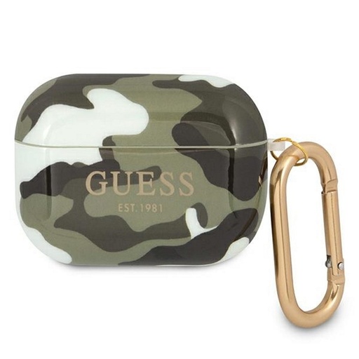 AirPods Pro Guess Camo puzdro (Khaki) - GUAPUCAMA