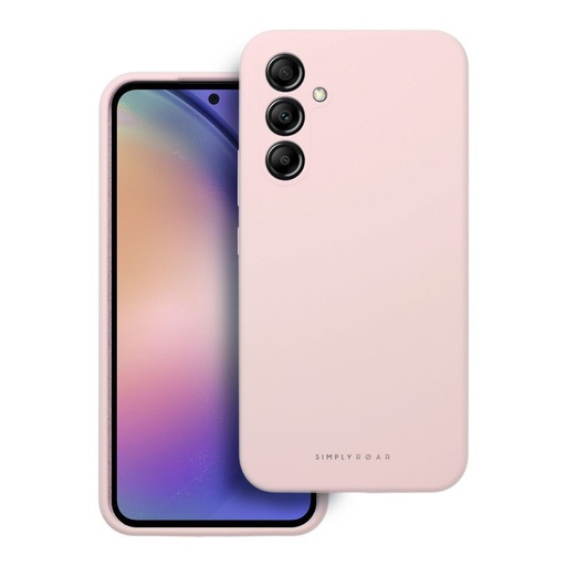Samsung Galaxy A36 5G čierny biely zadný kryt (Ružový)
