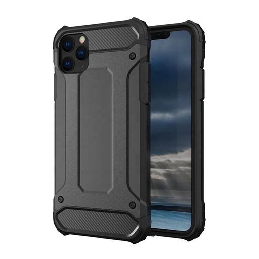 Samsung Galaxy S25 Ultra armor odolný proti nárazu zadný kryt (Čierny)