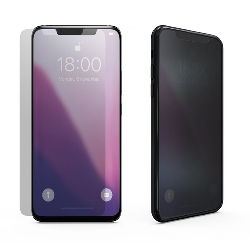 Xiaomi Redmi Note 14 4G / Redmi Note 14 5G privacy (pohľad zboku uhol znížený) ochranné sklo (Priehľadný)