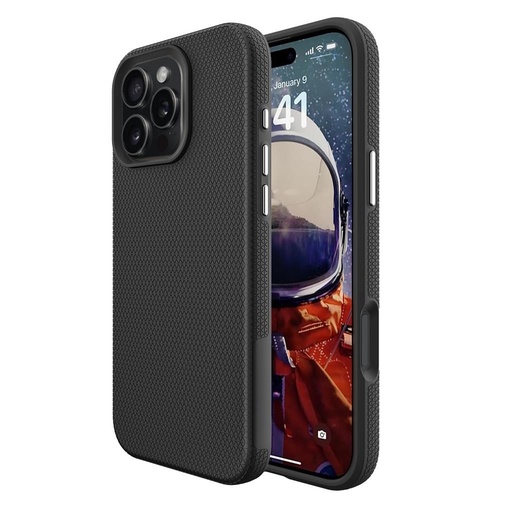 Apple iPhone 16 Pro Max TOKO Triangle zadný kryt (Čierny)