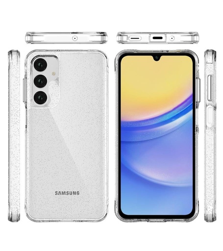 Samsung Galaxy A16 / Galaxy A26 5G TOKO Pure Glitter zadný kryt (Strieborný)