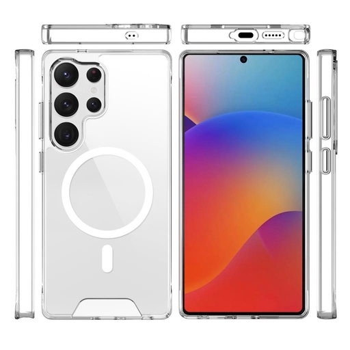 Samsung Galaxy S25 Ultra TOKO Space Magsafe zadný kryt (Priehľadný)