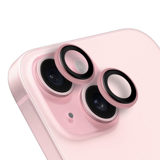 Apple iPhone 15 & iPhone 15 Plus OBAL:ME ochrana kamery (Ružový)