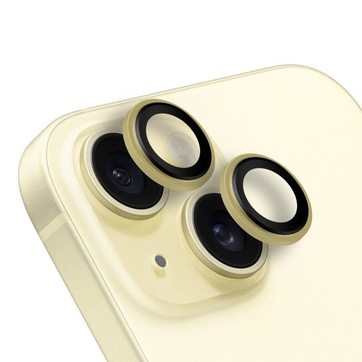 Apple iPhone 15 & iPhone 15 Plus OBAL:ME ochrana kamery (Žltý)
