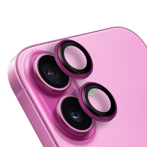 Apple iPhone 16 & iPhone 16 Plus OBAL:ME ochrana kamery (Ružový)