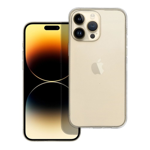 Apple iPhone 15 Pro 2 mm tenký silikónový MagSafe zadný kryt (Priehľadný)
